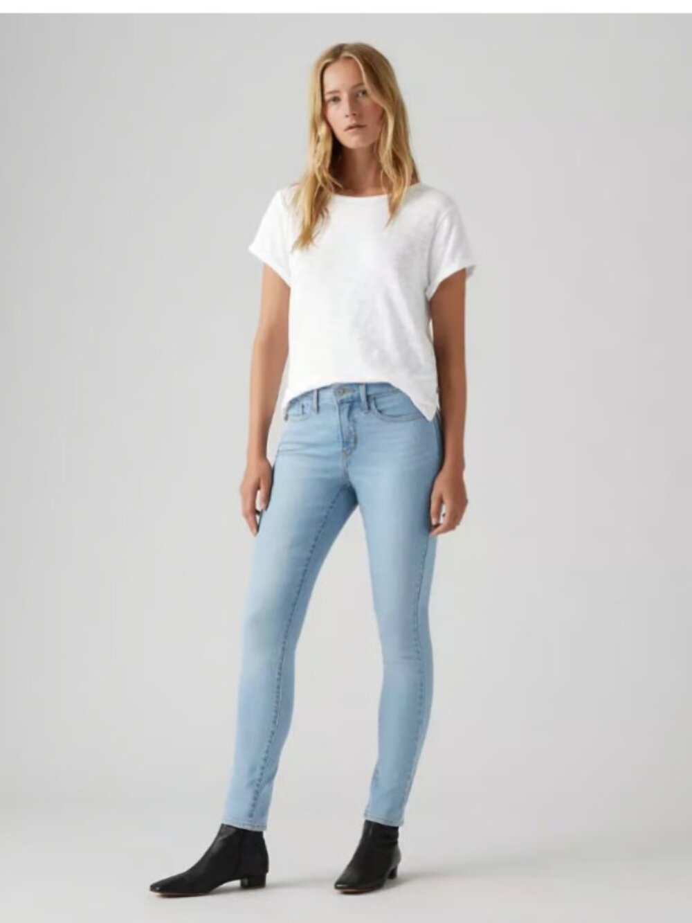 Levi’s 311 shaping skinny 25 up & away light wash